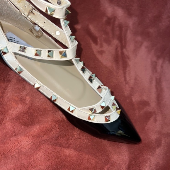 studded flats (not valentino) NWT - Picture 6 of 6